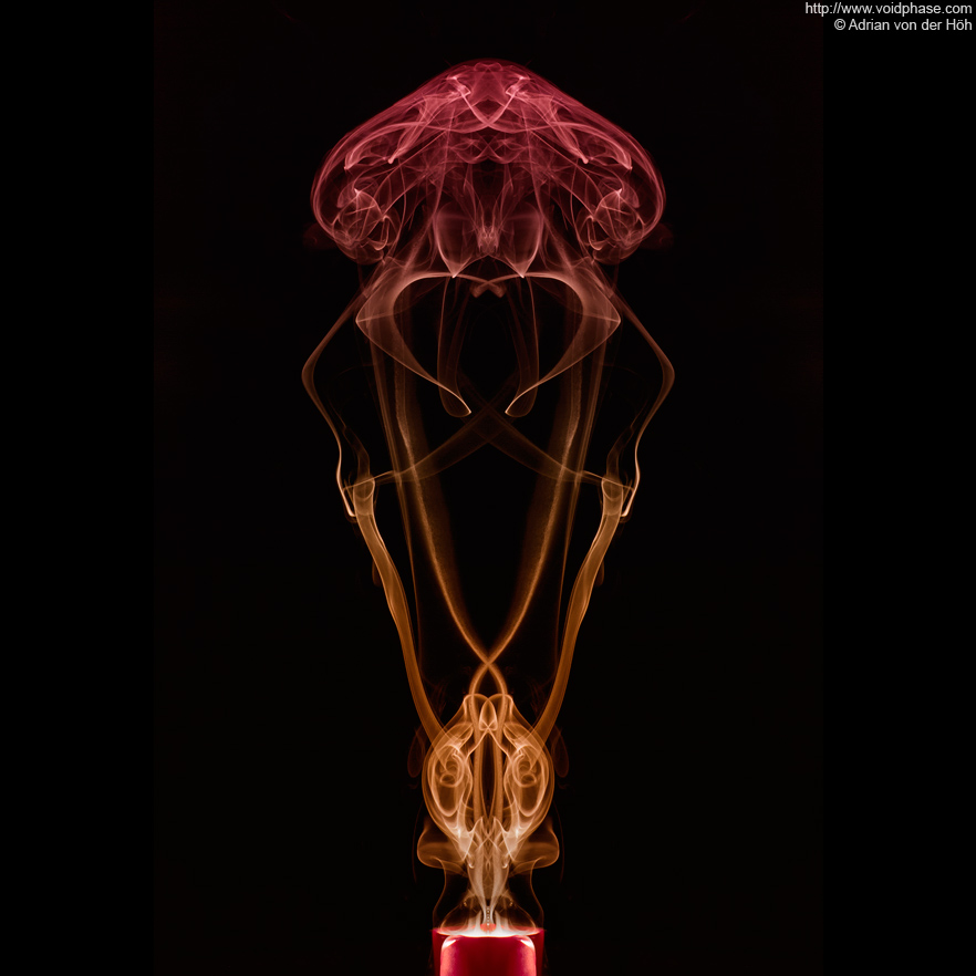 jellyfish smoke sculpture
